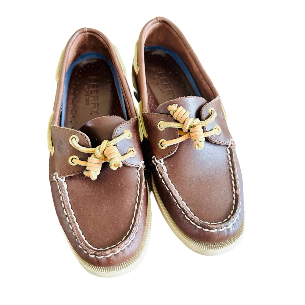 Sperry Topsider Rich Brown 6 women
